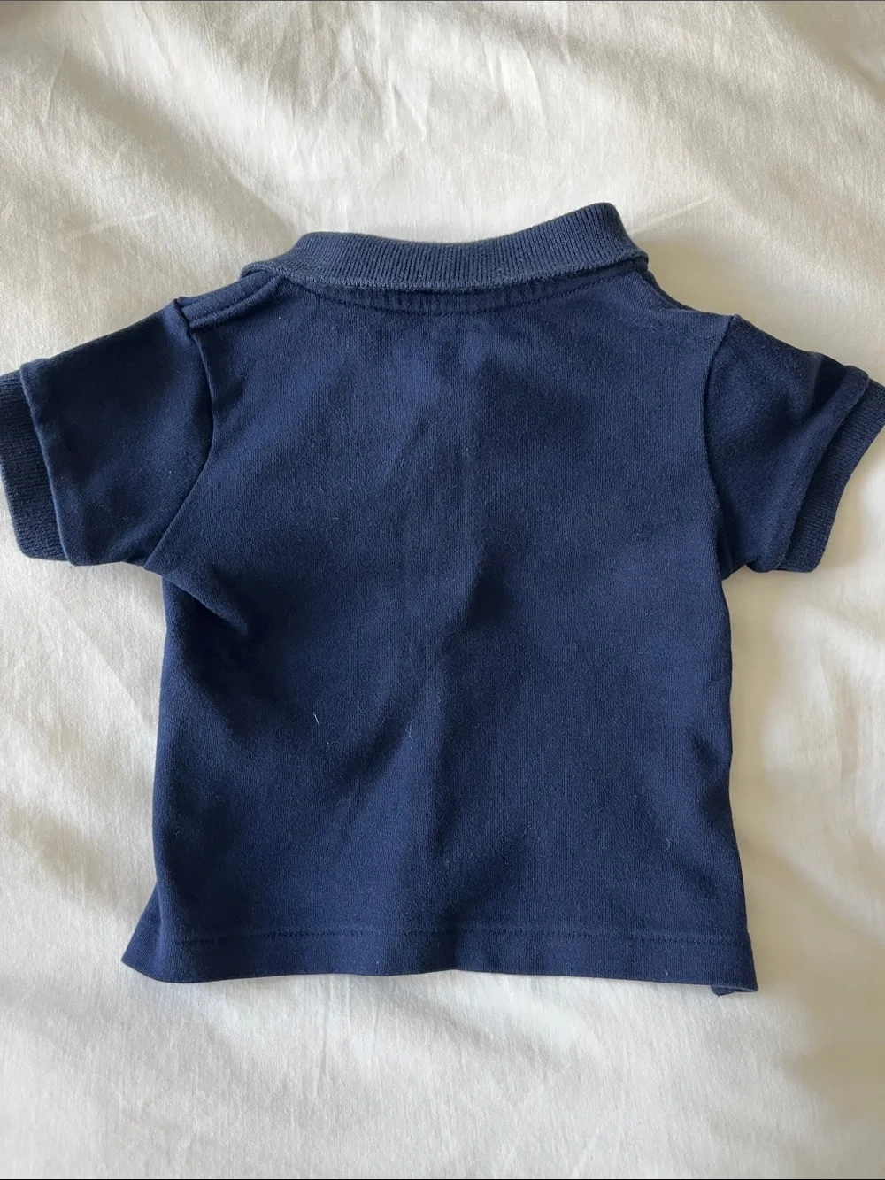 Ralph Lauren Navy Polo with Red Pony Embroidery - Kids
